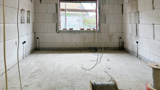 Baufortschritt am 7.11.2024