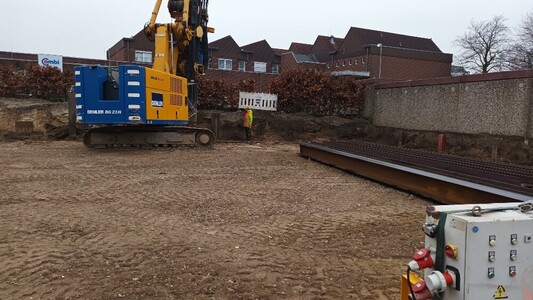 Baufortschritt am 11.3.2024