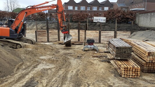 Baufortschritt am 30.4.2024