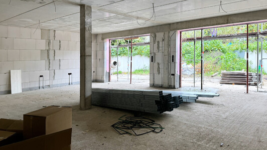 Baufortschritt am 7.11.2024