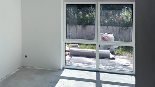 Baufortschritt Anfang August 2025