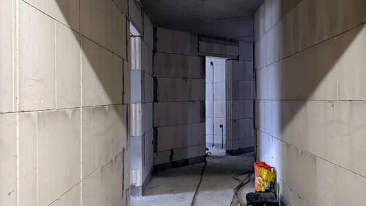 Baufortschritt am 7.11.2024