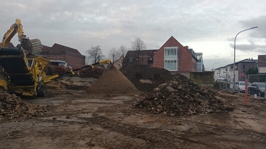 Baufortschritt am 2.2.2024