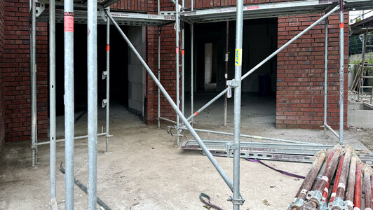 Baufortschritt am 7.11.2024