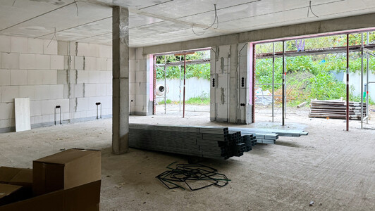 Baufortschritt am 7.11.2024