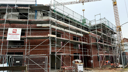 Baufortschritt am 7.11.2024